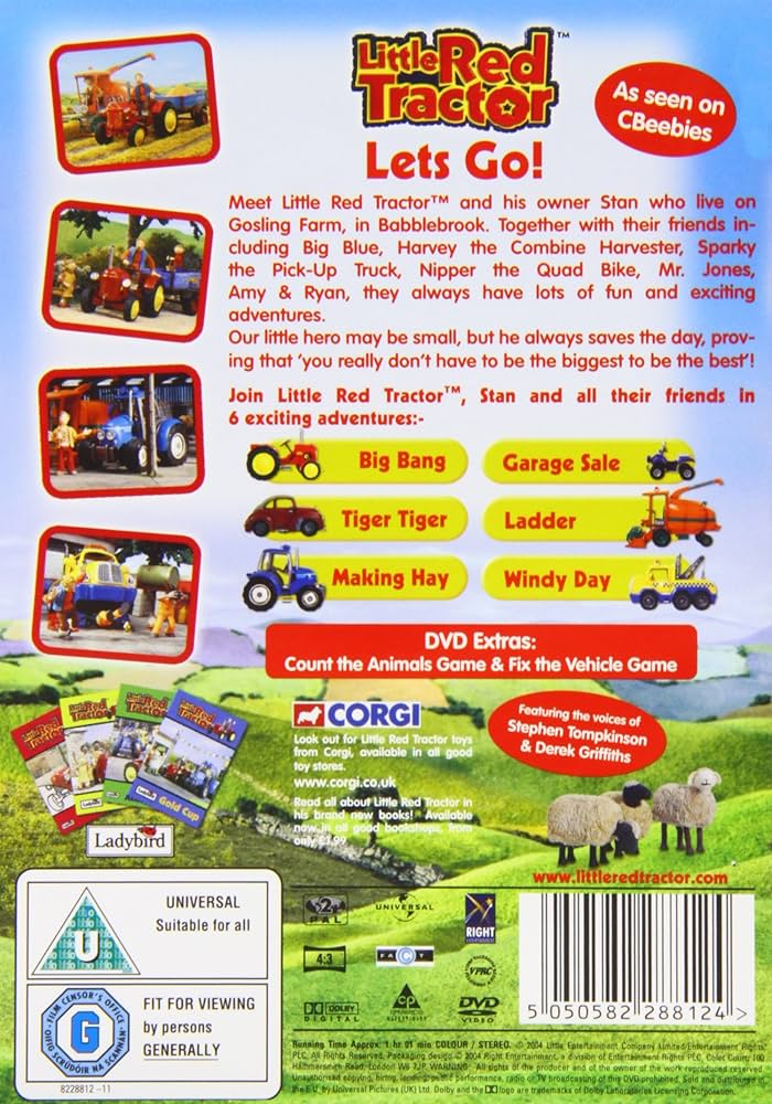 The Little Red Tractor Lets Go [Import anglais]: Amazon.ca
